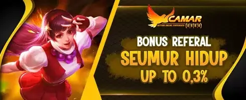 Bonus Referral Seumur Hidup 0.3% untuk Setiap Teman promotion banner